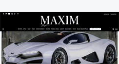 Desktop Screenshot of maxim.com